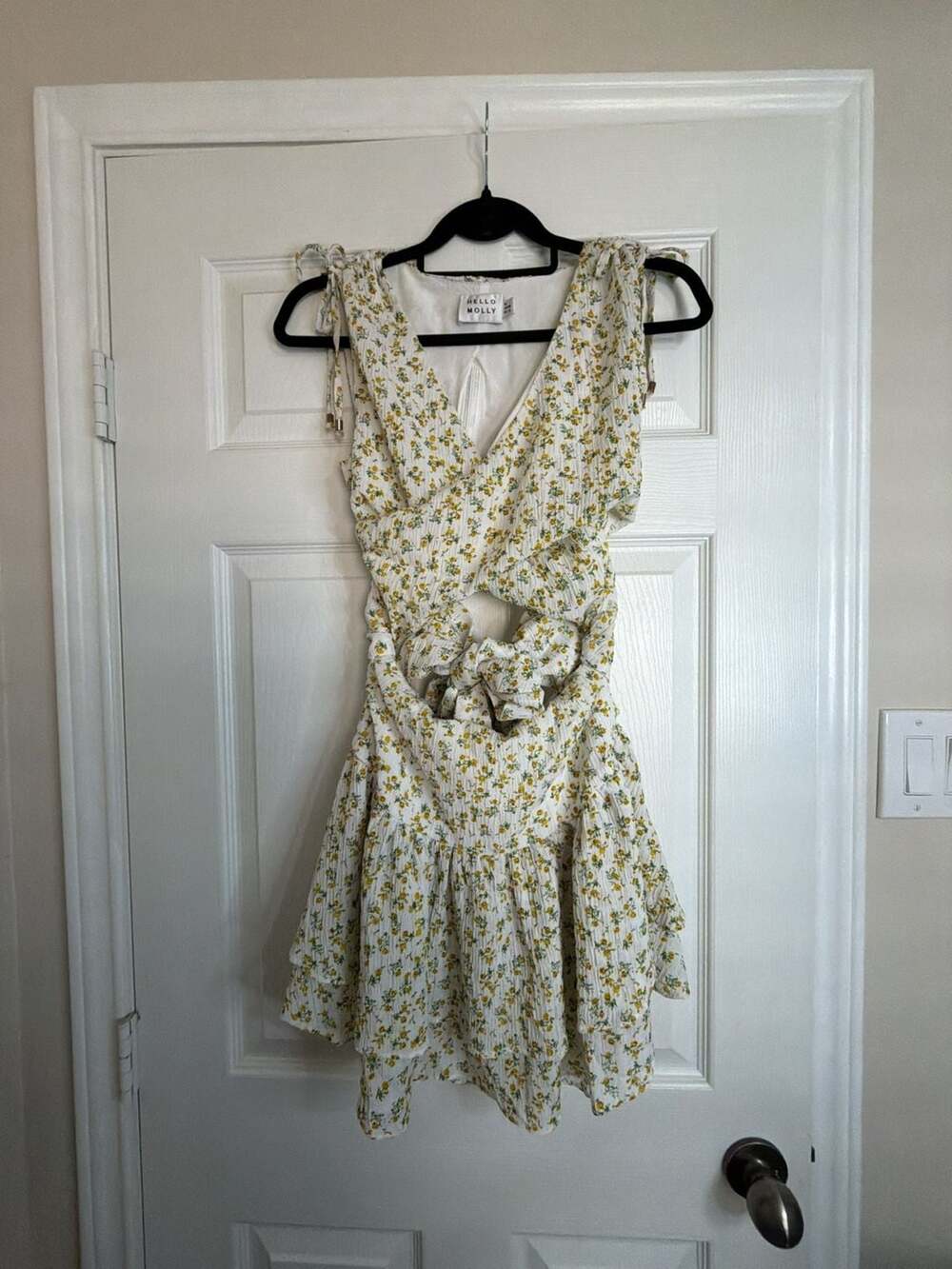 Hello Molly Sunflower Whimsy Mini Dress Floral Size US 6